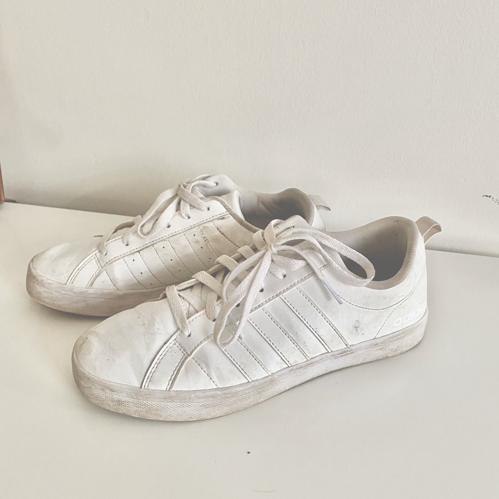 White Adidas All-Stars